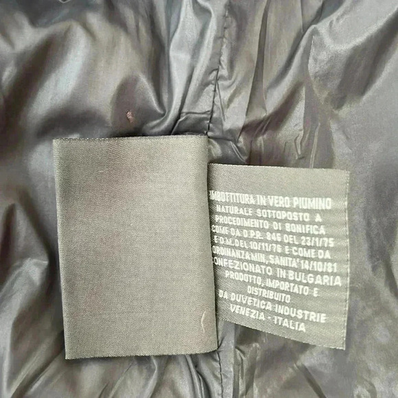 DUVETICA GOOSE DOWN JACKET | VEST PUFFER magenta plum rose small - Picture 5 of 10